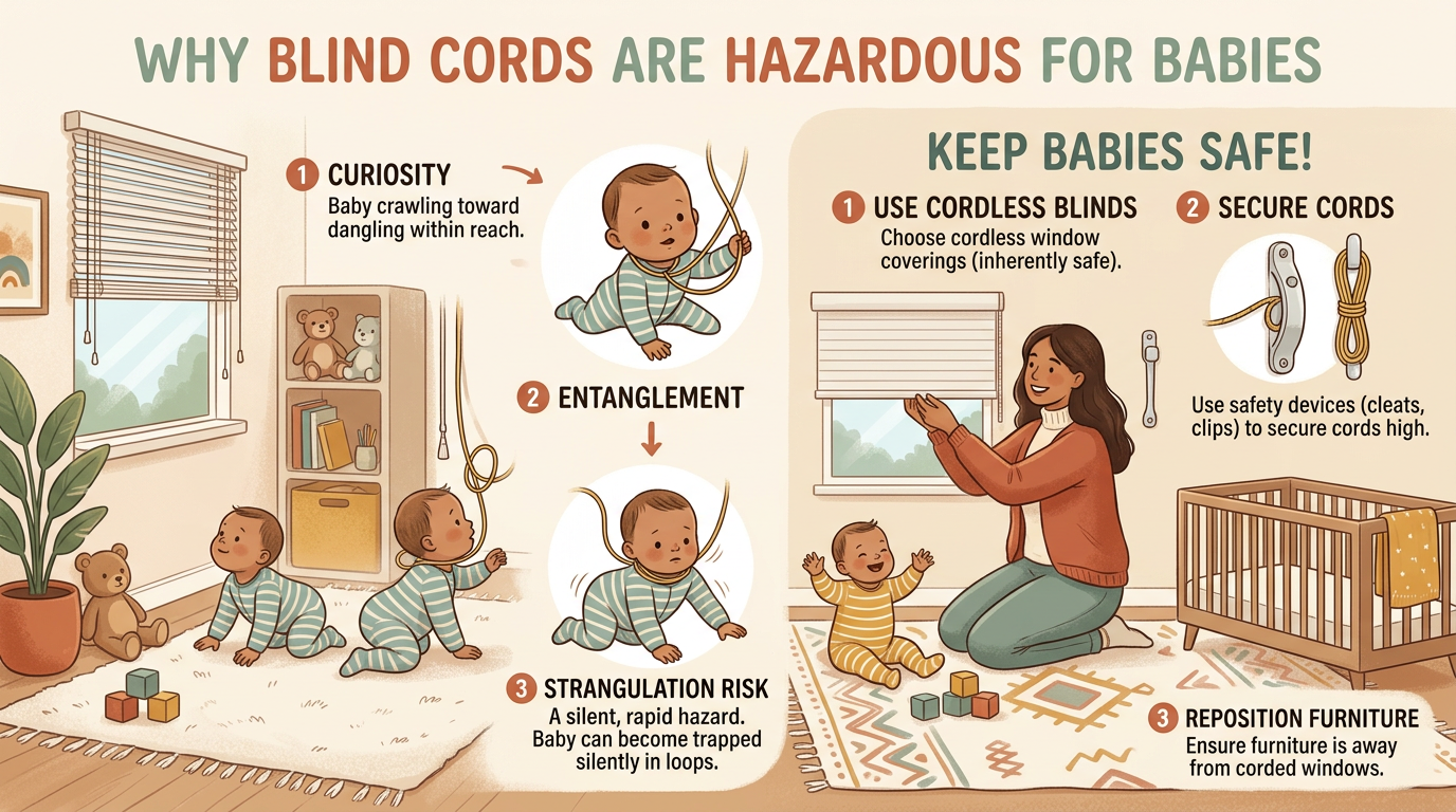Blind cords are a strangulation risk that deserves immediate attention