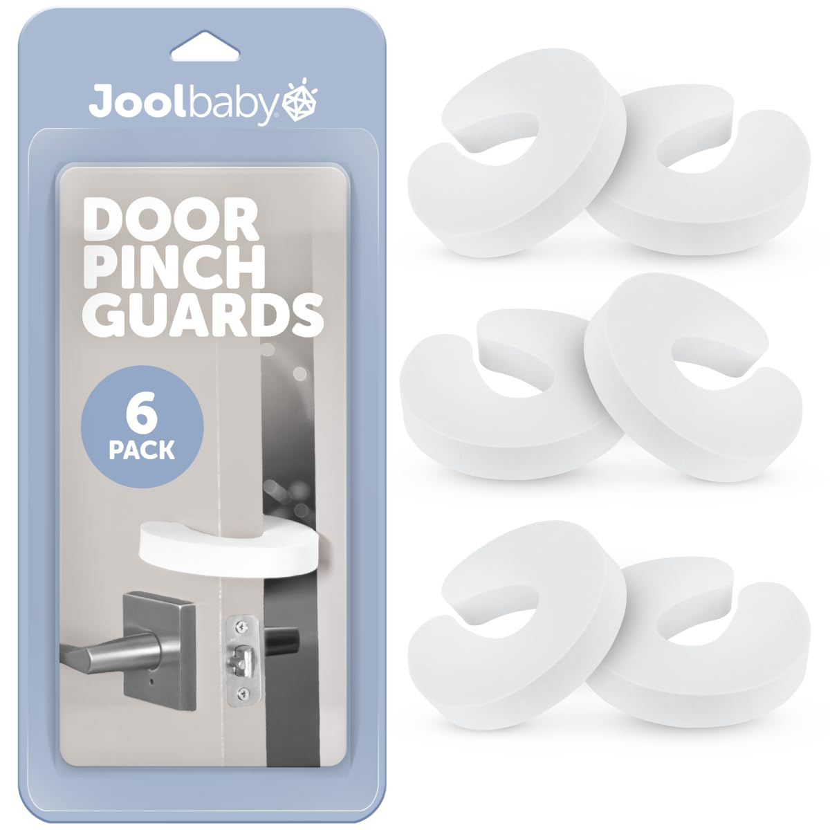 Jool Baby Door Pinch Guards (6 Pack)